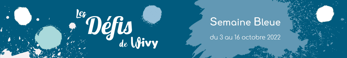 Défi Wivy semaine bleu