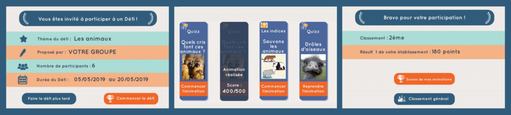 Organisez des défis avec l'application Wivy