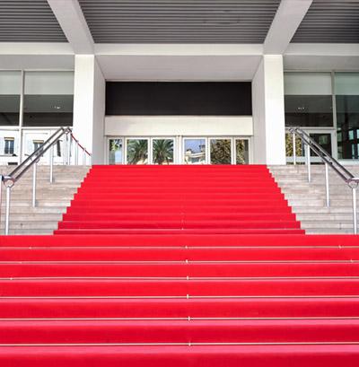 Animation  festival de Cannes - Tapis rouge